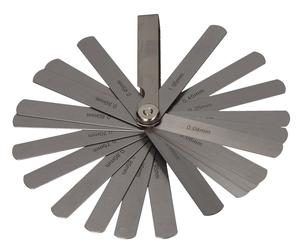 JMP Feeler Gauge Set Measuring Range 0.04-1.00 mm 25 Pieces