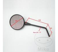 JMP Mirror Black Left or Right Fits BMW F 650 2000-2008