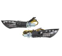 JMP Release LED Universal Motorcycle Mini Indicator Blinkers Set Smoked Glass