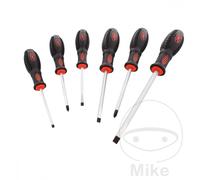 JMP Set of 6 reinforced head flat screwdrivers 4 X 2 X PH