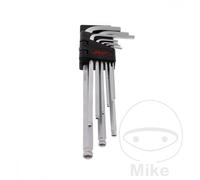 JMP Set of 9 angled ball head allen screwdrivers 1.5-10.0 MM