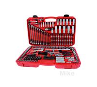 JMP Socket wrench and screwdriver bit set 216 pieces 1/4-3/8-1/2