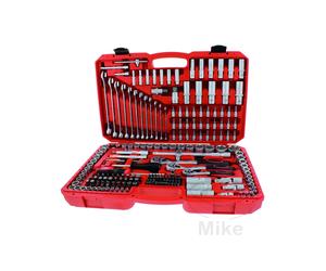 JMP Socket wrench and screwdriver bit set 216 pieces 1/4-3/8-1/2