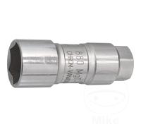 HAZET 880MGT-18 62 mm Spark Plug Socket - Chrome-Plated/Polished
