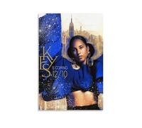 JMQPMDU ALICIA KEYS Great Singer And Band Canvas Poster Wall Art Decorative Painting Bedroom Painting Posters 12x18inch(30x45cm) Unframe-style
