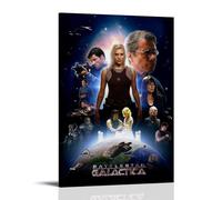 JMQPMDU Battlestar Galactica Classic Movie Popular TV Series Canvas Poster Wall Art Decorative Painting Bedroom Painting Posters 16x24inch(40x60cm) Frame-style