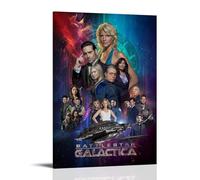 JMQPMDU Battlestar Galactica Classic Movie Popular TV Series Canvas Poster Wall Art Decorative Painting Bedroom Painting Posters 20x30inch(50x75cm) Frame-style