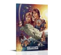 JMQPMDU Battlestar Galactica Classic Movie Popular TV Series Canvas Poster Wall Art Decorative Painting Bedroom Painting Posters 20x30inch(50x75cm) Frame-style