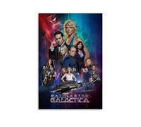 JMQPMDU Battlestar Galactica Classic Movie Popular TV Series Canvas Poster Wall Art Decorative Painting Bedroom Painting Posters 12x18inch(30x45cm) Unframe-style