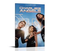 JMQPMDU Charlie's Angels Classic Movie Popular TV Series Canvas Poster Wall Art Decorative Painting Bedroom Painting Posters 24x36inch(60x90cm) Frame-style