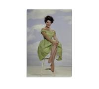JMQPMDU Connie Francis Great Singer And Band Canvas Poster Wall Art Decorative Painting Bedroom Painting Posters 08x12inch(20x30cm) Unframe-style