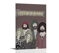 JMQPMDU Fleetwood Mac Great Singer And Band Canvas Poster Wall Art Decorative Painting Bedroom Painting Posters 08x12inch(20x30cm) Frame-style
