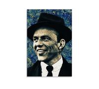 JMQPMDU Frank Sinatra Great Singer And Band Canvas Poster Wall Art Decorative Painting Bedroom Painting Posters 24x36inch(60x90cm) Unframe-style