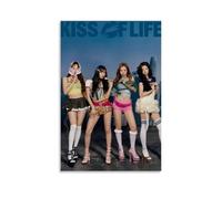 JMQPMDU Kiss of Life Great Singer And Band Canvas Poster Wall Art Decorative Painting Bedroom Painting Posters 08x12inch(20x30cm) Unframe-style