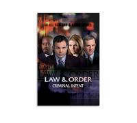 JMQPMDU Law & Order Criminal Intent Classic Movie Popular TV Series Canvas Poster Wall Art Decorative Painting Bedroom Painting Posters 16x24inch(40x60cm) Unframe-style
