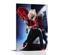 JMQPMDU Michael Monroe Great Singer And Band Canvas Poster Wall Art Decorative Painting Bedroom Painting Posters 12x18inch(30x45cm) Frame-style