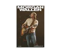 JMQPMDU Morgan Wallen Great Singer And Band Canvas Poster Wall Art Decorative Painting Bedroom Painting Posters 16x24inch(40x60cm) Unframe-style