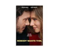 JMQPMDU Nobody Wants This Classic Movie Popular TV Series Canvas Poster Wall Art Decorative Painting Bedroom Painting Posters 12x18inch(30x45cm) Unframe-style