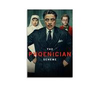 JMQPMDU The Phoenician Scheme Classic Movie Popular TV Series Canvas Poster Wall Art Decorative Painting Bedroom Painting Posters 20x30inch(50x75cm) Unframe-style