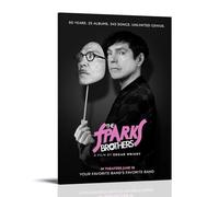 JMQPMDU The Sparks Brothers Classic Movie Popular TV Series Canvas Poster Wall Art Decorative Painting Bedroom Painting Posters 12x18inch(30x45cm) Frame-style