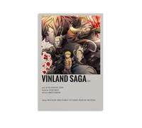JMQPMDU Vinland Saga Hot-Blooded Dynamic Anime Canvas Poster Wall Art Decorative Painting Bedroom Painting Posters 08x12inch(20x30cm) Unframe-style