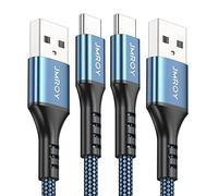 JMROY USB C Charger Cable 2M+1M 2PACK Type C Charger Fast Charging 3.1A Lead for Samsung Galaxy S21 S20 S10 S9 S8 A12 A20e A21s A40 A51 A70,Huawei P30 P20 P40,Google Pixel,Xiaomi,Sony Xperia,Switch