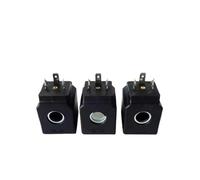 JMRTQMEC 1pcs Hydraulic Solenoid Valve Coil Inner Hole 13mm Height 38mm AC220V DC12V DC24V(DC12V75.5)