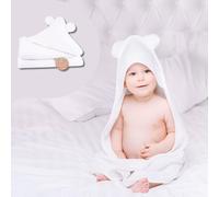 Terry Nappies Towelling for Newborn Babies. 100% Cotton White Burp Towel***Pack of 6*** Diapers, Wipes, Baby Washable Cleaning Cloth, Reusable, High Absorbent, Super Soft