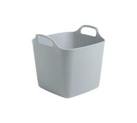 JMS Flexi-Square 15L Cool Grey Flexible Storage Tub With Handles