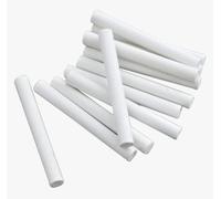 JMS we create smile 12 White Chalks In hanging box School | Art and Craft | Creative Fun| Dustless Blackboard Chalks