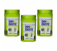 JMS we create smile 3 x Bin Freshener Deodoriser Powder, Leaves Your Bin Smelling Great for Indoor and Outdoor Bins - 500g (Citronella & Lemongrass)