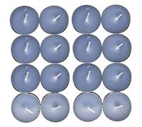JMS we create smile 32 Scented Tea Lights - Indoor Outdoor Long Burning Scented Wax Tealight Candle (Fluffy Towels)
