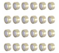 JMS we create smile 60 Rolls x Parcel Tape Heavy Duty Packing Tape 48MM x 66M Cellotape Strong Adhesive 2" Inch Packing Shipping Wrapping Cardboard Boxes Moving Homes Office Warehouse (CLEAR)