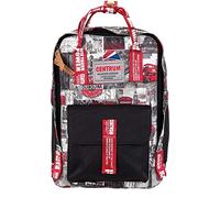 JMS We Create Smile - Back to School | School Bag, Insulated Lunch Box, Flip Straw Water Bottle, Tumbler, Sipper & Protein Shaker | Colourful All-in-One Kit - (School Bag (London Bus Print))