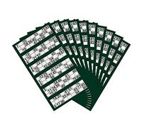 JMS we create smile Bingo Book Jumbo Pad 600 Tickets - Big, Bold, Easy to read numbers (Dark Green, 12)