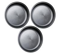 JMS we create smile - Black Round Tuff Tray 70x70cm - Messy Play & Sensory Tray for Toddlers - Small World Play Base for Indoor & Outdoor for Sand & Water Activities (Round Black, 3)