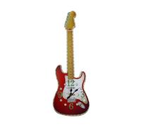 JMS we create smile Guitar Lover Gift - Gift Idea For Christmas - Miniature Clocks, Mug, Wall Clocks - (Ted Smith Red Guitar Wall Clock)