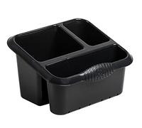 JMS we create smile Midnight Grey/Dark Grey Plastic Swing Bin 8L/25L/50L, Square/Rectangular/Round Bowl, Cutlery Tray, Caddy,Sink Tidy- Home and Kitchen Organiser (Sink Tidy)
