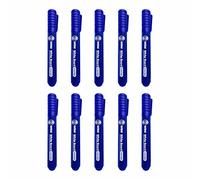 JMS we create smile (Pack of 10) Blue Whiteboard Markers Dry Erase Marker Pens Dry Wipe Whiteboard Pens Bullet Tip Non Toxic Low Odour for Writing on Whiteboard Flipcharts Planners Glass