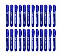 JMS we create smile (Pack of 24) Blue Whiteboard Markers - Dry Erase Marker Pens With Bullet Tip for Writing on Whiteboard/Glass