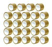JMS we create smile Packaging Tape 3 Inches Extra Wide 72mm x 66m Heavy Duty Brown Tape Strong Secure Sticky Sealing for Cardboard Boxes & Cartons Large Postal Parcel (24 Rolls)