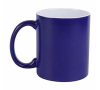 JMS we create smile Personalised Magic Mug, Custom Photo Text Mugs Magic Heat Sensitive Color Changing Coffee Mug Milk Tea Cup Customised Original Gifts for Family Lovers Friends Couple (Blue)