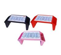 JMS we create smile - Plastic Activity Tray Portable Laptop Desks - Large Lap Table Multipurpose Travel Tray for Girls & boys (Random)