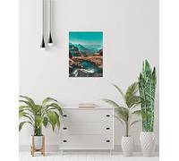 JMS we create smile Styrene Clip Frames | Home and Office Photo Frame | Poster Frames | Frameless (1 Pack, A3)