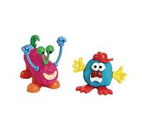JMS We Create Smile - Toddlers Play Dough Set with Tools - Ice Cream Cup Cake Myo Creatures - Non Toxic (Myo Creatures Dough Set)