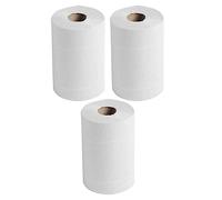 JMS We Create Smile White Centrefeed Kitchen Rolls - 2 Ply Strong Absorbent Paper Towels, 300 Pulls, 40m Roll Length, Embossed Centre Feed Tissue for Keep Cleaning Simple Everyday (Pack of 3 Rolls)