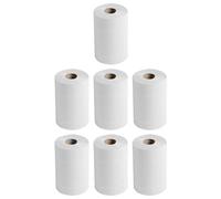 JMS We Create Smile White Centrefeed Kitchen Rolls - 2 Ply Strong Absorbent Paper Towels, 300 Pulls, 40m Roll Length, Embossed Centre Feed Tissue for Keep Cleaning Simple Everyday (Pack of 7 Rolls)