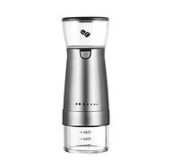 JMSL Electric Coffee Grinder-Automatic Small Household Grinder-Manual Grinder-Burr Coffee Grinder With 5 Precise Grind Settings-Espresso/French Press/American Coffee Makers,A