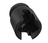 JMSMSH Cr-M0 Steel Multi Purpose Lineman Socket 1/2" Drive,Fits 3/4 Inch 4-Point Square Nuts, with3/8 and 9/16" Slot