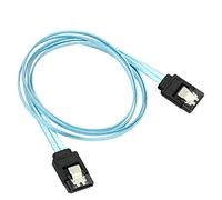 JMT 6Gbps Straight SATA 3.0 III 7Pin to SATA III SATA 3 SATA3.0 Flat Data Cable Cord 60 cm for SSD Hard Drive